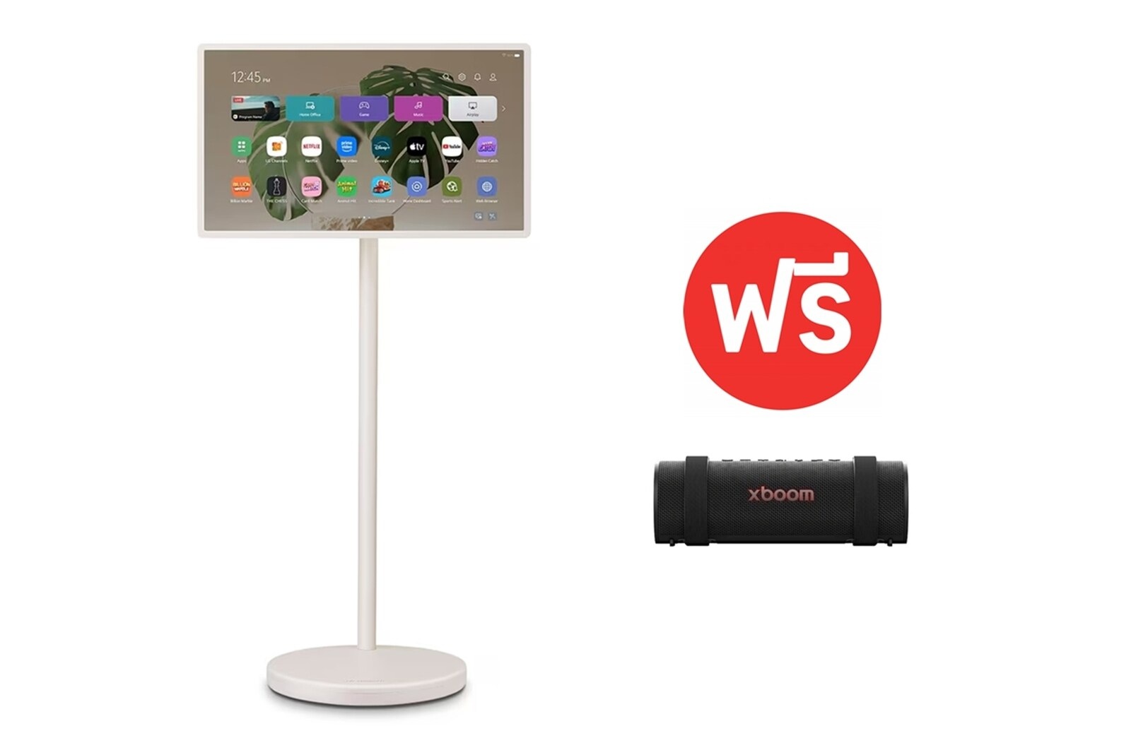 LG StanbyME 2 + LG xboom Grab